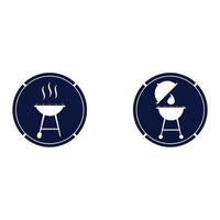 Barbecue icon vector illustration