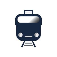Train icon vector background