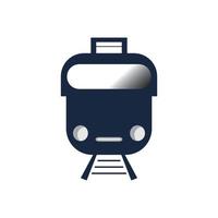 Train icon vector background