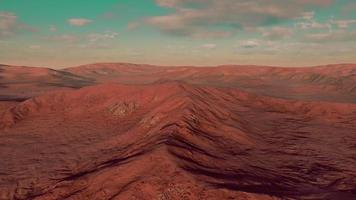 bellissime dune di sabbia nel deserto del Sahara al tramonto video