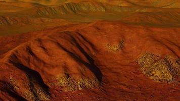 belles dunes de sable dans le désert du sahara au coucher du soleil video