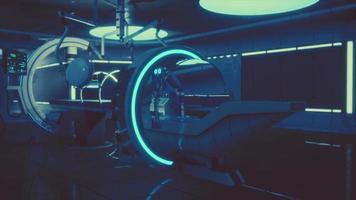 futuristisch mri-laboratorium voor magnetische resonantie video