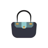 Woman bag icon vector background