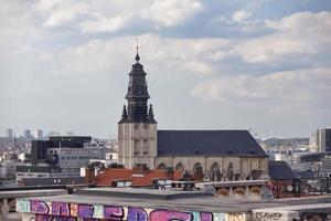 Brussels, Belgium - July 02 2019 - Church of Our Lady of the Chapel photo