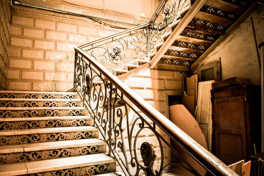 Staircase Railing Stock Photos, Images and Backgrounds for Free Download