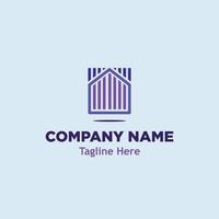 real estate concept house home logo vector