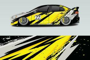 Race car livery design vector