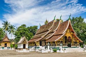 Wat Xieng Thong, Buddhist temple in Luang Prabang World Heritage, Laos photo