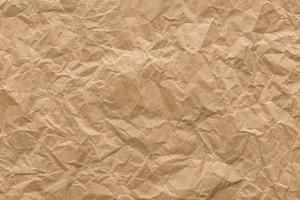 background and texture of brown Wrinkled paper photo