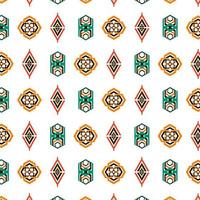Ethnic motif pattern background vector