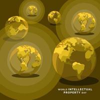 World Intellectual Property Day vector