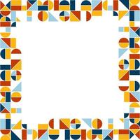 Color Geometric Pattern Background Vector