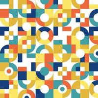 Color Geometric Pattern Background Vector