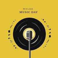 World Music Day vector