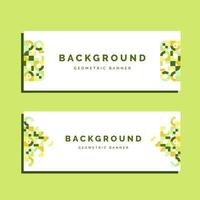 Background Pattern Vector Geomatric Banner