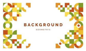 Color Geometric Pattern Background Vector