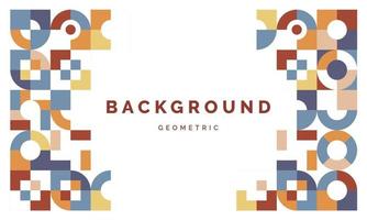 Color Geometric Pattern Background Vector