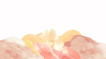 Abstract Watercolor Brush Background Vector