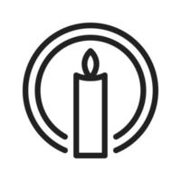 Faith Line Icon vector