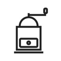 Coffee Grinder Icon vector