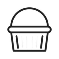 Chocolate Muffin Icon vector