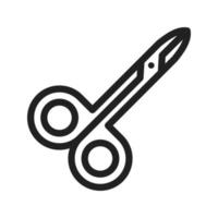 Scissor Line Icon vector