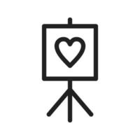 Art Line Icon vector