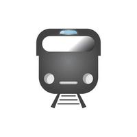 Train icon vector background