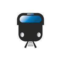 Train icon vector background