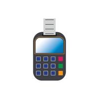 Credit card machine. ATM for money. Payment terminal illustration vector