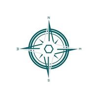 Compass Logo Template vector icon illustration design