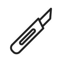 Scalpel Line Icon vector
