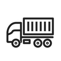 Moving Truck Icon vector