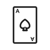 Playing Card Icon vector