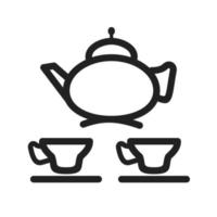 icono de té árabe vector