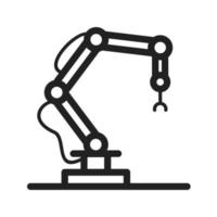 Industrial Robot I Icon vector