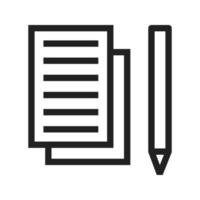 Taking Notes Icon vector