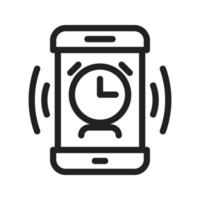 Reminders Line Icon vector