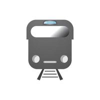 Train icon vector background