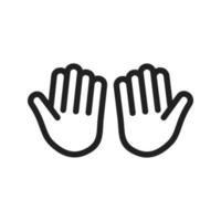 Praying Hands Icon vector