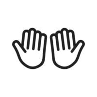 Praying Hands Icon vector