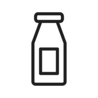 icono de botella de leche vector