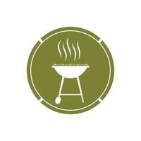 Barbecue icon vector illustration