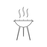 Barbecue icon vector illustration