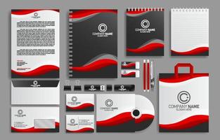 Business Templates Stationary Kit vector