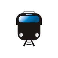 Train icon vector background