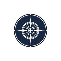 Compass Logo Template vector icon illustration design