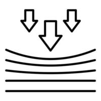 Resilience Line Icon vector