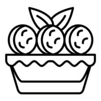 Ratatouille Line Icon vector