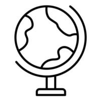 Globe Line Icon vector